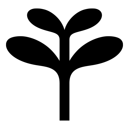 新芽のピクトグラム、アイコン、イラストの無料（フリー）素材（SVG/JPG/PNG）