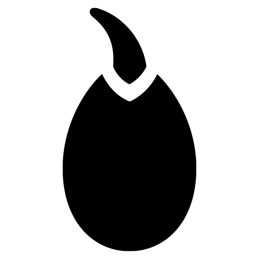 発芽した種のピクトグラム、アイコン、イラストの無料（フリー）素材（SVG/JPG/PNG）