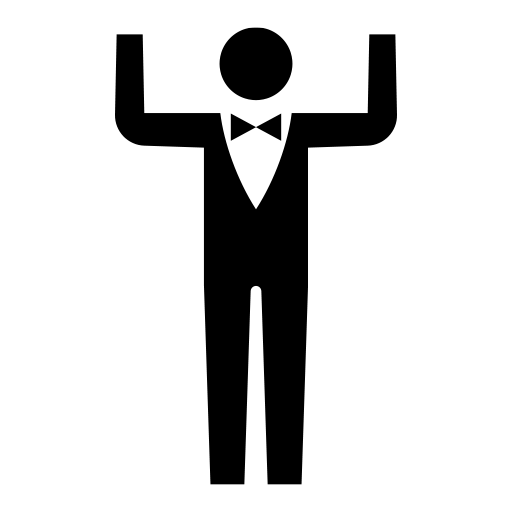 コメディアンのピクトグラム、アイコン、イラストの無料（フリー）素材（SVG/JPG/PNG）