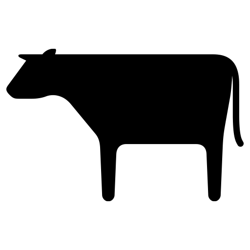 立っている雄牛のピクトグラム、アイコン、イラストの無料（フリー）素材（SVG/JPG/PNG）