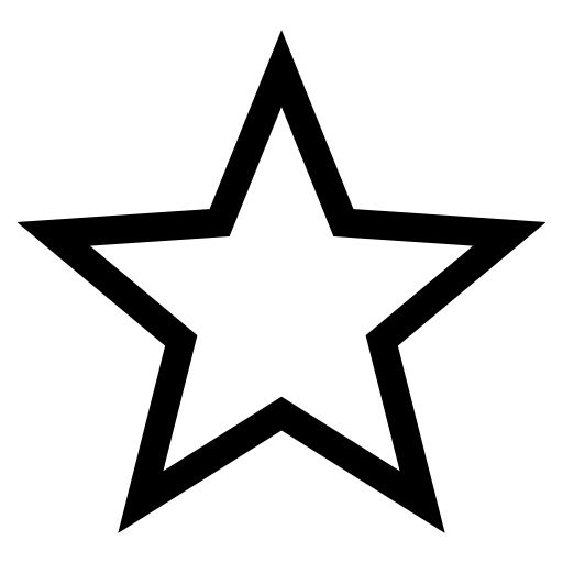 星のピクトグラム、アイコン、イラストの無料（フリー）素材（SVG/JPG/PNG）