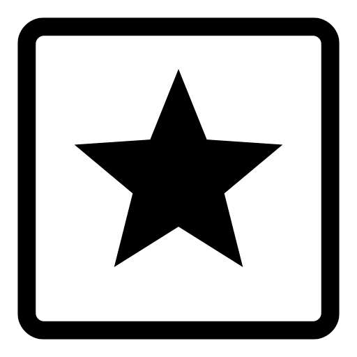 星のピクトグラム、アイコン、イラストの無料（フリー）素材（SVG/JPG/PNG）