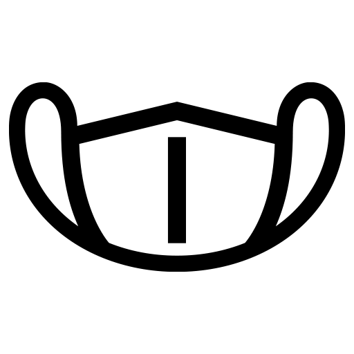 マスクのピクトグラム、アイコン、イラストの無料（フリー）素材（SVG/JPG/PNG）