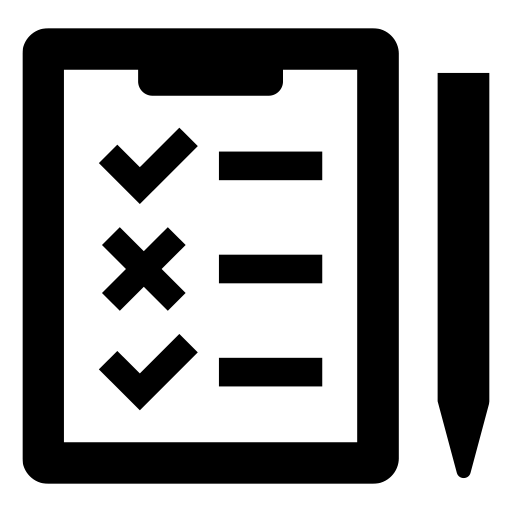 アンケートのピクトグラム、アイコン、イラストの無料（フリー）素材（SVG/JPG/PNG）