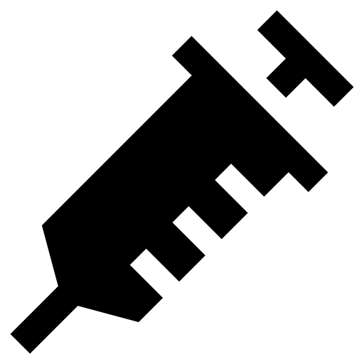 注射器のピクトグラム、アイコン、イラストの無料（フリー）素材（SVG/JPG/PNG）