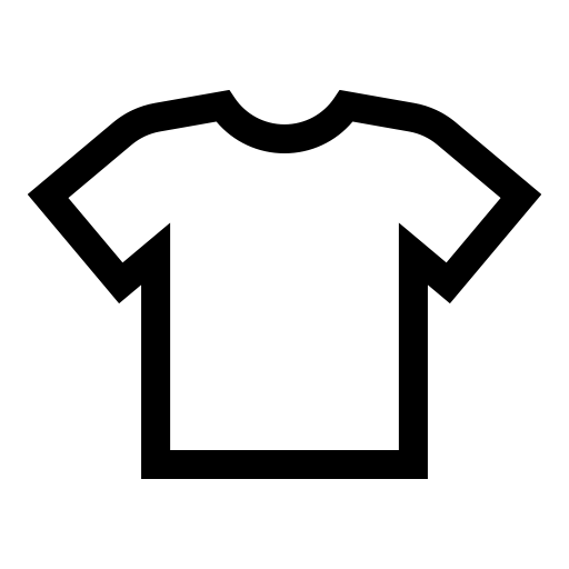 Tシャツのピクトグラム、アイコン、イラストの無料（フリー）素材（SVG/JPG/PNG）