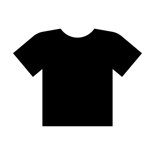 Tシャツのピクトグラム、アイコン、イラストの無料（フリー）素材（SVG/JPG/PNG）