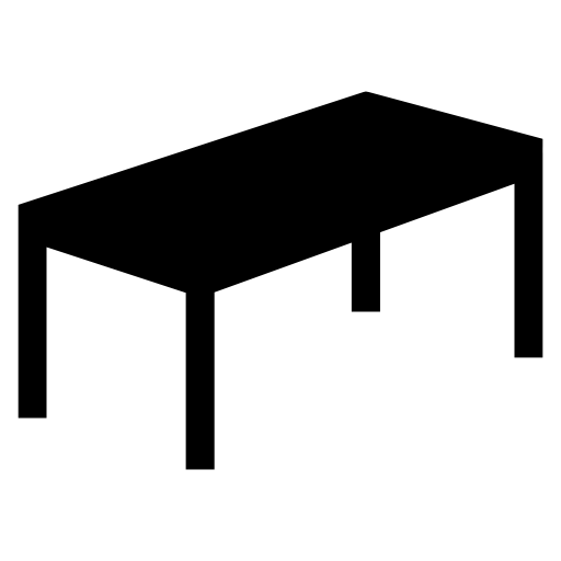 テーブルのピクトグラム、アイコン、イラストの無料（フリー）素材（SVG/JPG/PNG）