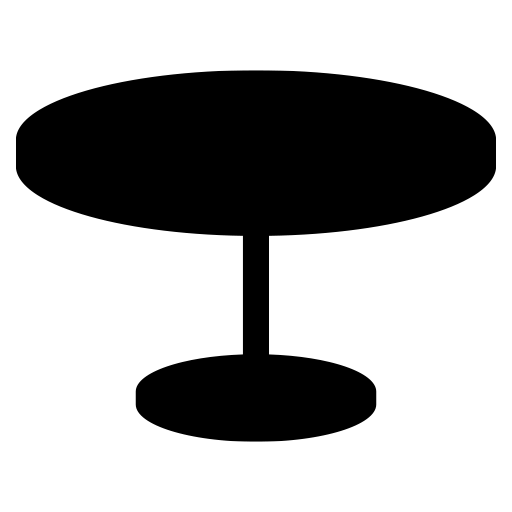 テーブルのピクトグラム、アイコン、イラストの無料（フリー）素材（SVG/JPG/PNG）