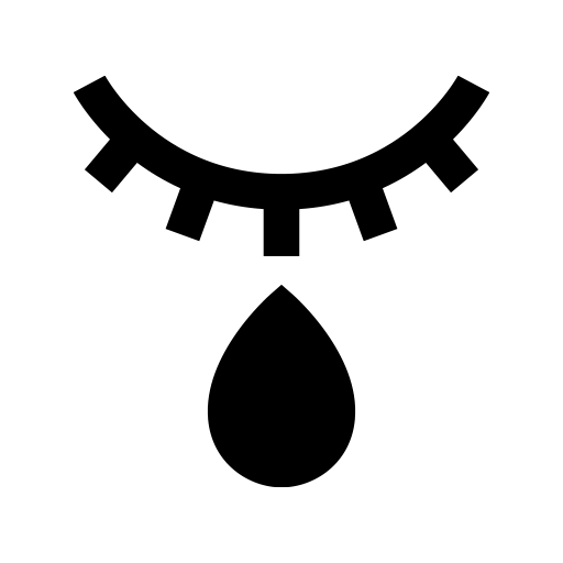 涙のピクトグラム、アイコン、イラストの無料（フリー）素材（SVG/JPG/PNG）
