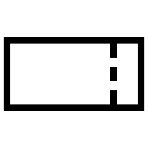 チケットのピクトグラム、アイコン、イラストの無料（フリー）素材（SVG/JPG/PNG）