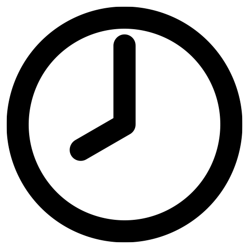 時間のピクトグラム、アイコン、イラストの無料（フリー）素材（SVG/JPG/PNG）