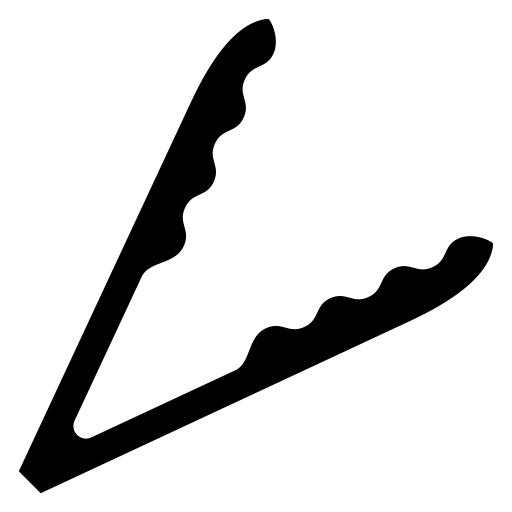 トングのピクトグラム、アイコン、イラストの無料（フリー）素材（SVG/JPG/PNG）