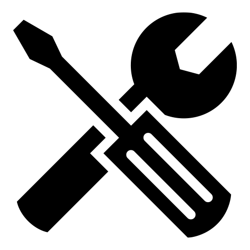 工具のピクトグラム、アイコン、イラストの無料（フリー）素材（SVG/JPG/PNG）