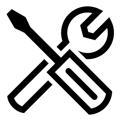 工具のピクトグラム、アイコン、イラストの無料（フリー）素材（SVG/JPG/PNG）