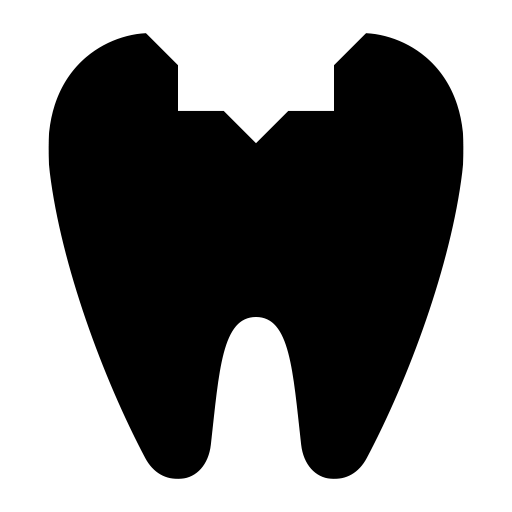 虫歯のピクトグラム、アイコン、イラストの無料（フリー）素材（SVG/JPG/PNG）