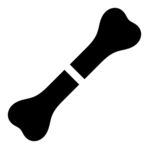 完全骨折のピクトグラム、アイコン、イラストの無料（フリー）素材（SVG/JPG/PNG）