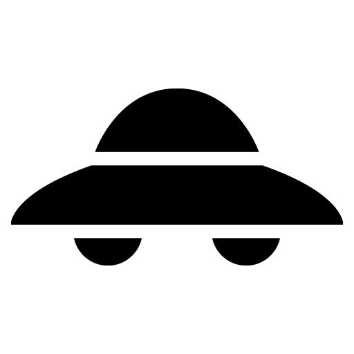 UFO/UAPのピクトグラム、アイコン、イラストの無料（フリー）素材（SVG/JPG/PNG）