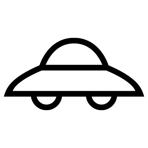 UFO/UAPのピクトグラム、アイコン、イラストの無料（フリー）素材（SVG/JPG/PNG）