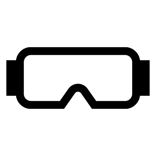 VRゴーグルのピクトグラム、アイコン、イラストの無料（フリー）素材（SVG/JPG/PNG）