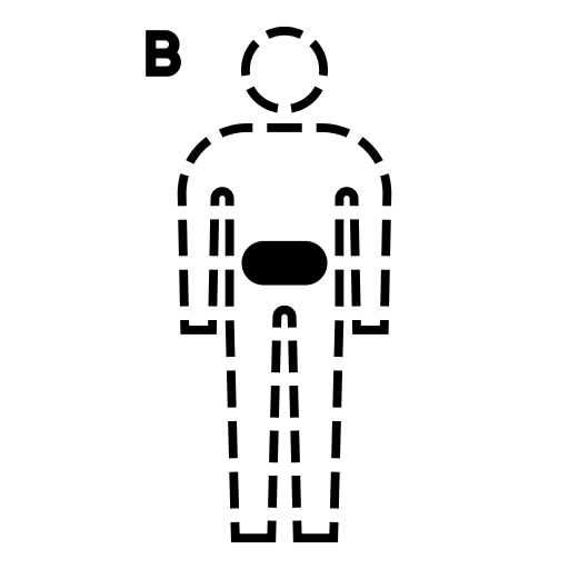 腰のピクトグラム、アイコン、イラストの無料（フリー）素材（SVG/JPG/PNG）