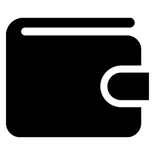 財布のピクトグラム、アイコン、イラストの無料（フリー）素材（SVG/JPG/PNG）