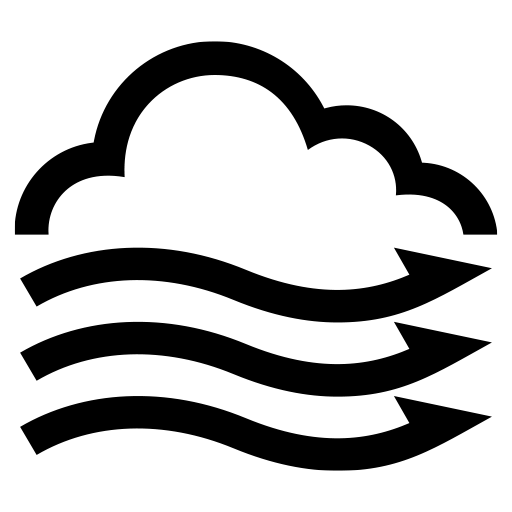 風のピクトグラム、アイコン、イラストの無料（フリー）素材（SVG/JPG/PNG）