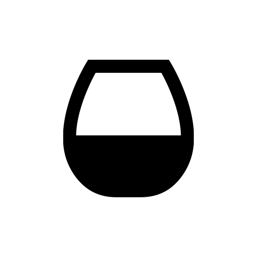 赤ワインが注がれたワイングラスのピクトグラム、アイコン、イラストの無料（フリー）素材（SVG/JPG/PNG）