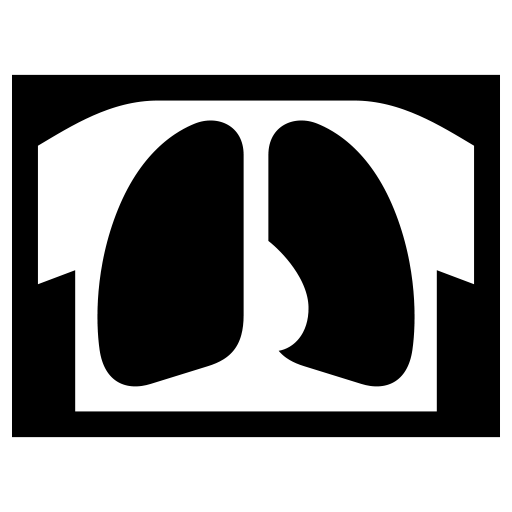 レントゲン写真のピクトグラム、アイコン、イラストの無料（フリー）素材（SVG/JPG/PNG）