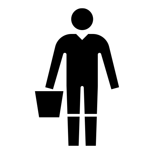 飼育員のピクトグラム、アイコン、イラストの無料（フリー）素材（SVG/JPG/PNG）