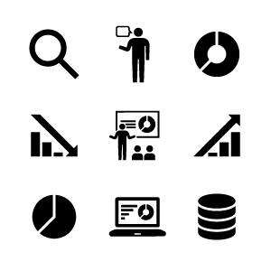 データ分析・マーケティング向けのピクトグラム