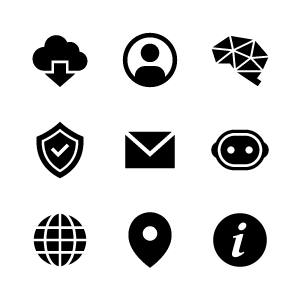 Web・アプリ・UI向けのピクトグラム